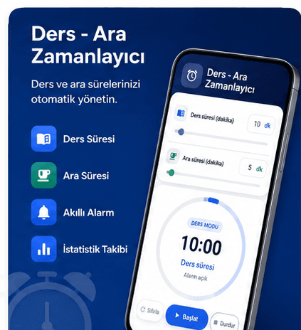 Ders Süre Takip öne çıkan deneyim