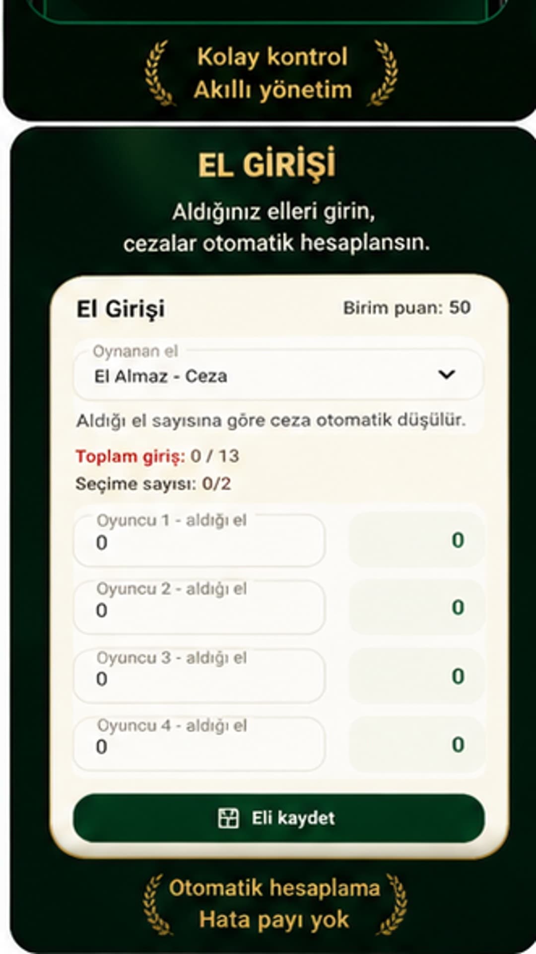 Akıllı El Girişi