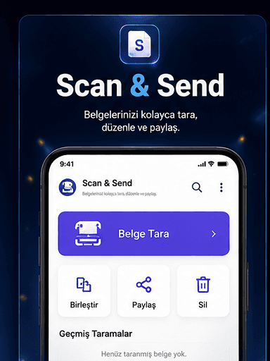 Scan & Send app preview