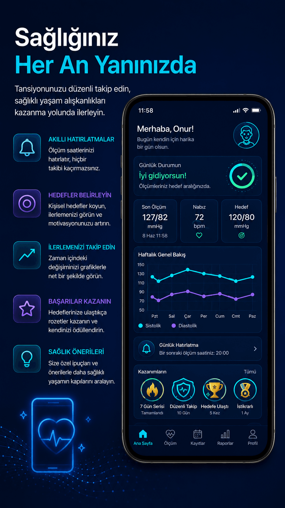 Blood Pressure Tracker screen 7