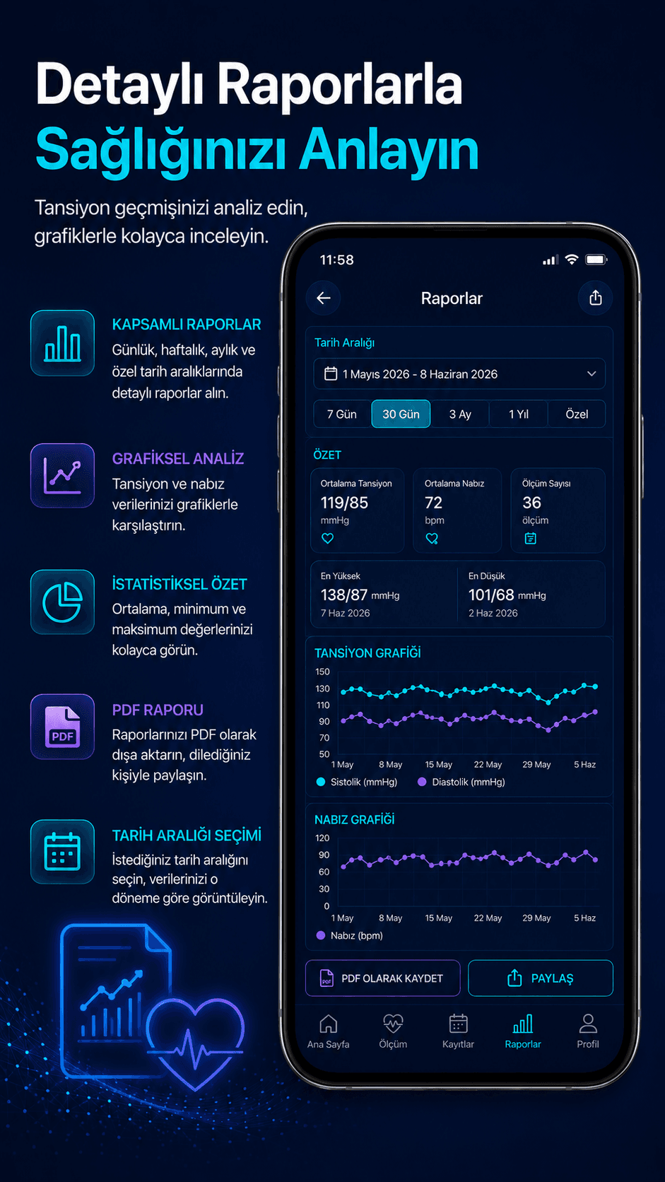 Blood Pressure Tracker screen 8